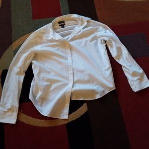 White button down shirt